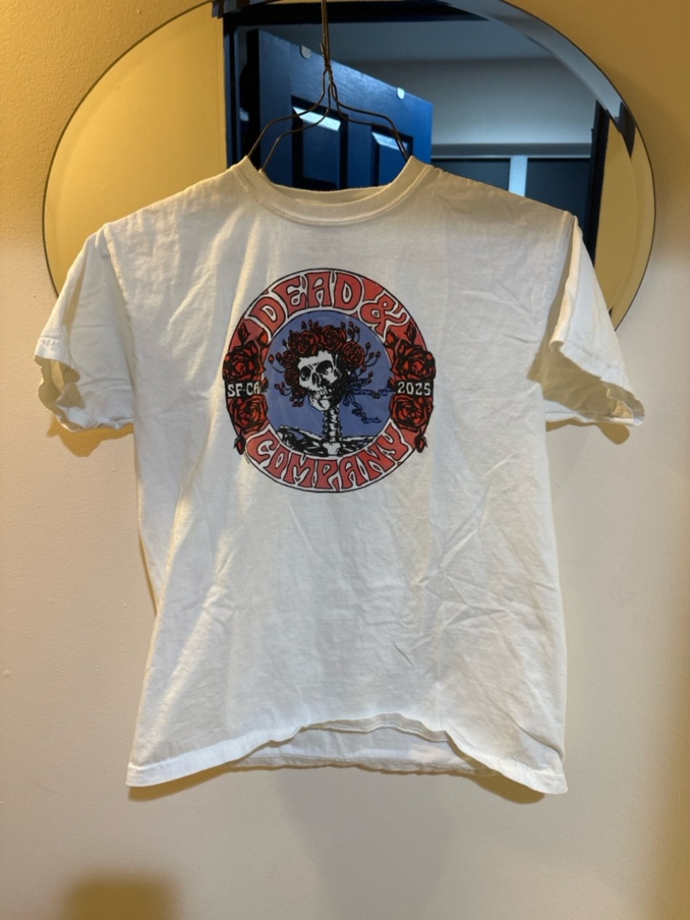 Dead & Company Concert Shirt Golden Gate Park 2025 Bob Weir Final Show Youth XL